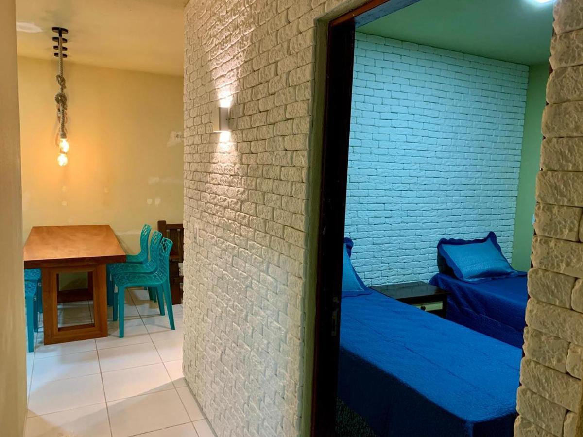 Apartamento com vista para o mar, piscina , deck , playground e estacionamento . Taíba Exterior foto